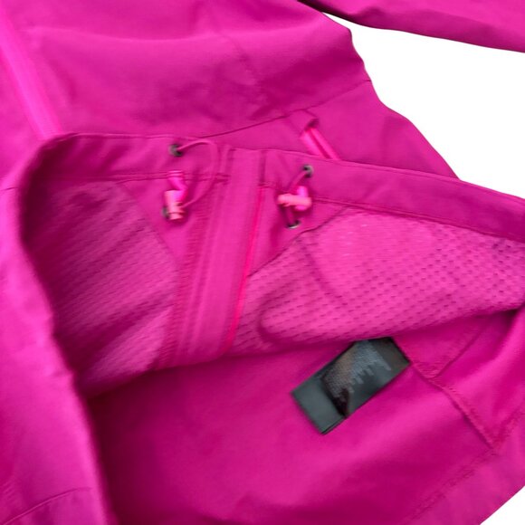 North Face Windbreaker Summit Series Windstopper Magenta Fuschia Size XS - Picture 7 of 7